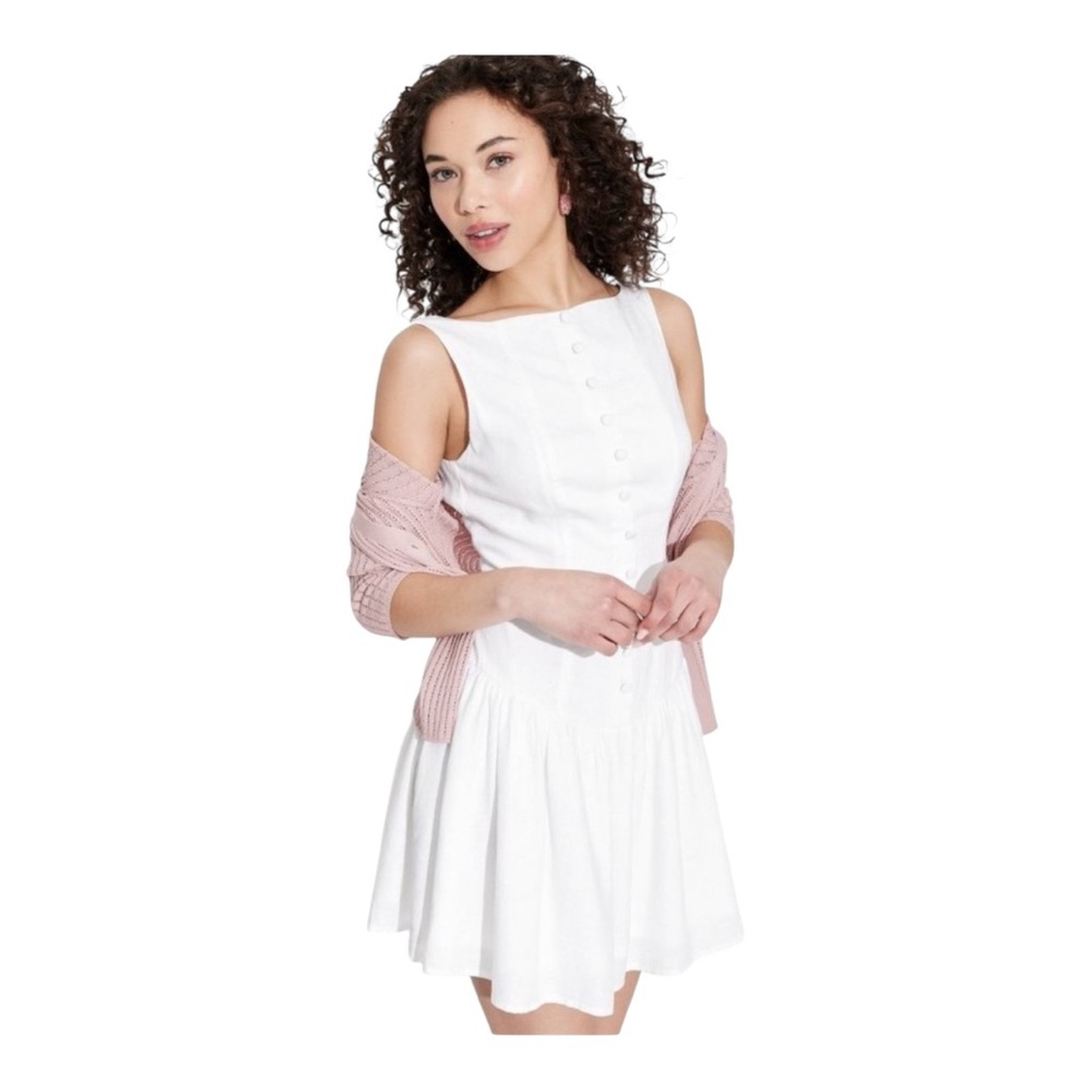 wild fable White Mini Dress